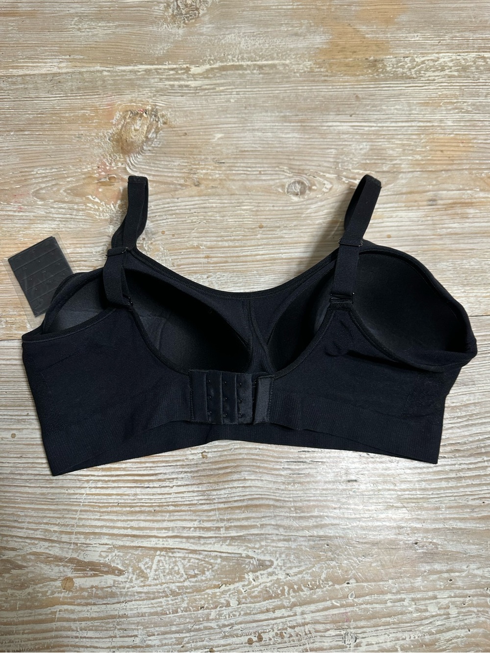 NWT Underoutfit Comfort Shaping Bra Black Wireless Sz XL - Picture 5 of 6